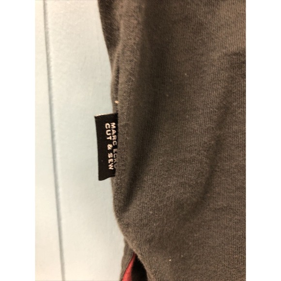 Y2K Marc Ecko Gray Devil Playing Poker POLO SHIRT‎ XXL 2XL Cotton - Picture 2 of 7